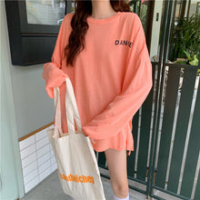 Load image into Gallery viewer, Korean version of the new women's wear micro-transparent 100-letter pattern printed long-sleeved sunscreen women